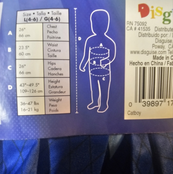 PJ Masks Catboy Costume - Picture 4 of 5